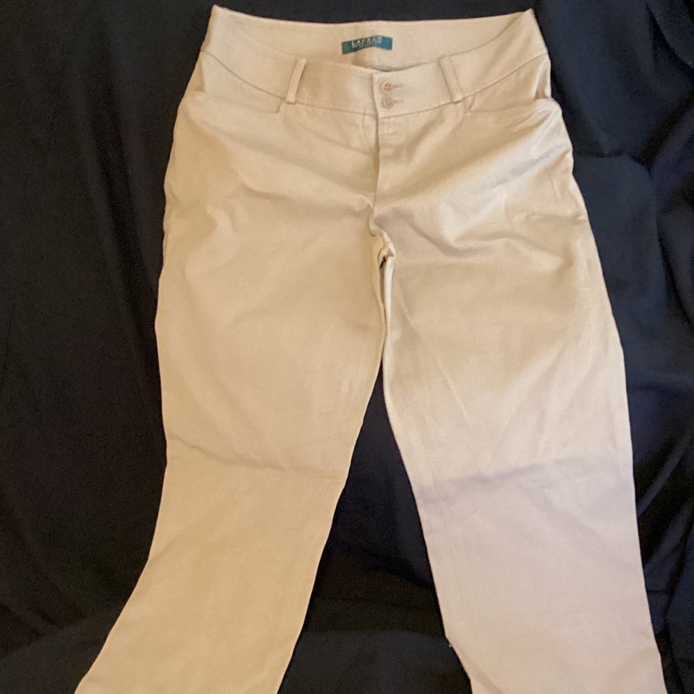 Ralph Lauren Beige Cotton-Blend Pants